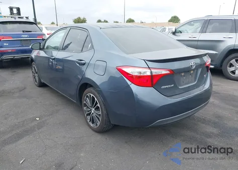 2014 Toyota Corolla S Plus из США, поврежденный, VIN 2T1BURHE6EC070407